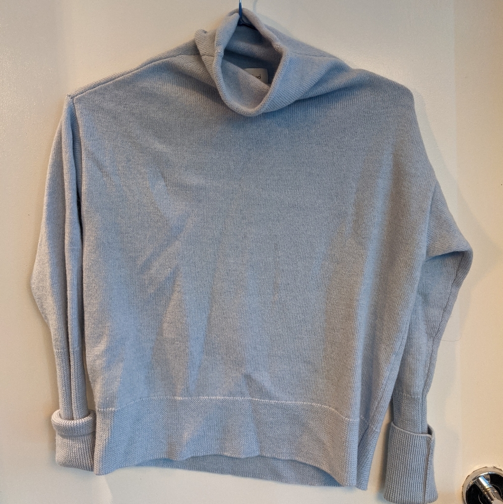Light Blue Wool Sweater